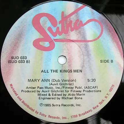 All The King's Men - Mary Ann