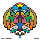 Double LP - All Tiny Creatures - Harbors - Blue and Yellow Vinyl