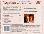 CD - Alla Rakha , Zakir Hussain - Together