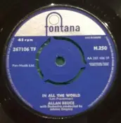 Allan Bruce - In All The World