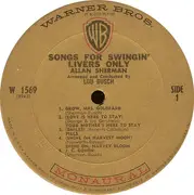 LP - Allan Sherman - For Swingin' Livers Only!