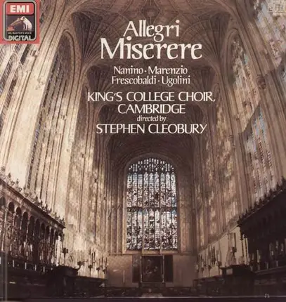 Allegri - Miserere,, King's College Choir, Cambridge, dir Stephen Cleobury