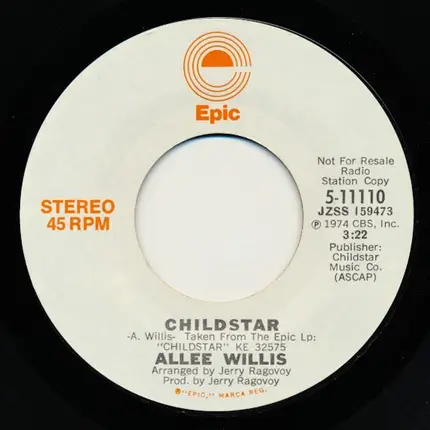Allee Willis - Childstar