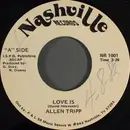 7inch Vinyl Single - Allen Tripp - Love Is / Lady Sorrow