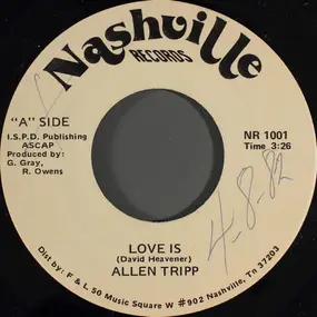 Allen Tripp - Love Is / Lady Sorrow