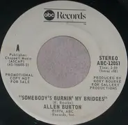 Allen Burton - Somebody's Burnin' My Bridges