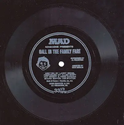 Allen Swift , Pat Bright & Herb Duncan - Mad Magazine Presents Gall In The Family Fare