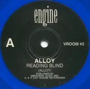 7inch Vinyl Single - Alloy - Reading Blind - Blue Translucent