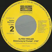 7inch Vinyl Single - Alpen Tiroler - Jetzt Fängt Die Polonäse An