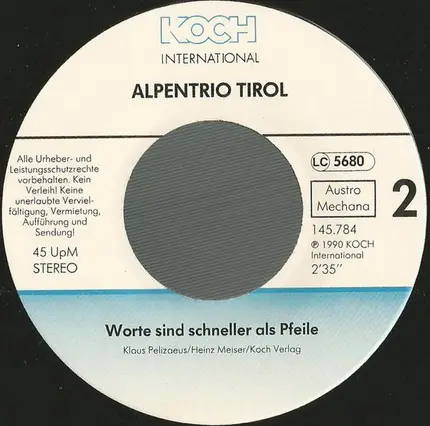 Alpentrio Tirol - Sterne der Liebe