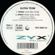 12inch Vinyl Single - Alpha Team - Speed