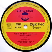 12inch Vinyl Single - Alpha Town - Hey Robin