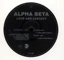 12inch Vinyl Single - Alpha Beta - Love And Extacy