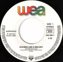 7inch Vinyl Single - Alphaville - Sounds Like A Melody - No Cover