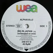 12inch Vinyl Single - Alphaville - Big In Japan (Extended Remix)