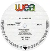 12inch Vinyl Single - Alphaville - Jerusalem (The Palace Version)
