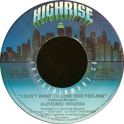 Alphonse Mouzon - I Don't Want To Lose This Feeling / The Lady In Red