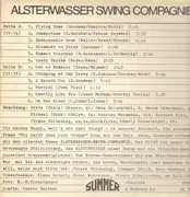 LP - Alsterwasser Swing Compagnie - Flying Home - signed