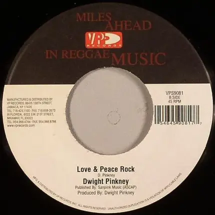 Althea "Di Chick" / Dwight Pinkney - Boom Boom Boom / Love & Peace Rock