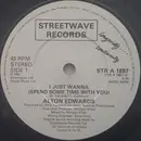 7inch Vinyl Single - Alton Edwards - I Just Wanna (Spend Some Time With You) - Paper labels