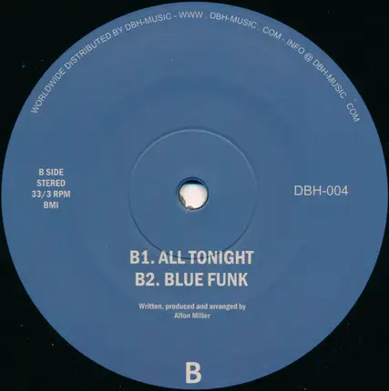 Alton Miller - Blue Funk