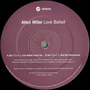 12inch Vinyl Single - Alton Miller - Love Ballad
