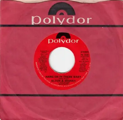 Alton McClain & Johnny Bristol - Hang On In There Baby