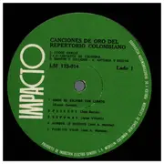 LP - Alvaro Delmar / José Barros a.o. - Canciones de Oro del Repertorio Colombiano
