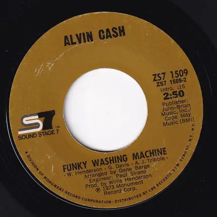 Alvin Cash - I Don't Want It (If It Don't Look Good)