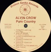 LP - Alvin Crow - Pure Country