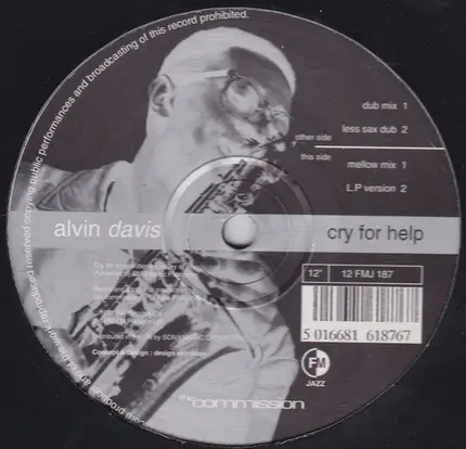 Alvin Davis - Cry For Help