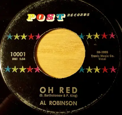 Alvin Robinson - Oh Red