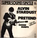 12inch Vinyl Single - Alvin Stardust - Pretend - paper cover