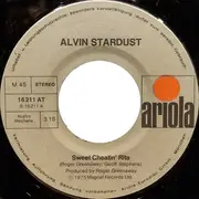 7inch Vinyl Single - Alvin Stardust - Sweet Cheatin' Rita