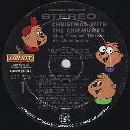 Alvin, Simon And Theodore With David Seville - Christmas with the Chipmunks