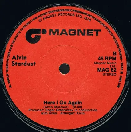 Alvin Stardust - It's Better To Be Cruel Than Be Kind