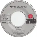 7'' - Alvin Stardust - Red Dress / Little Darlin'