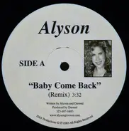 Alyson - Baby Come Back