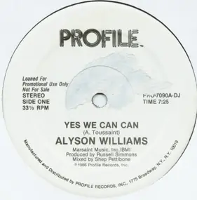 Alyson Williams - Yes We Can Can