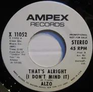 Alzo Fronte - That's Alright (I Don't Mind It)