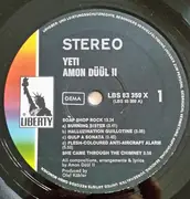 Double LP - Amon Düül II - Yeti - Gatefold, United Artists Rimtext
