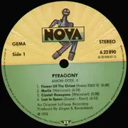 LP - Amon Düül II - Pyragony X - Die Cut cover