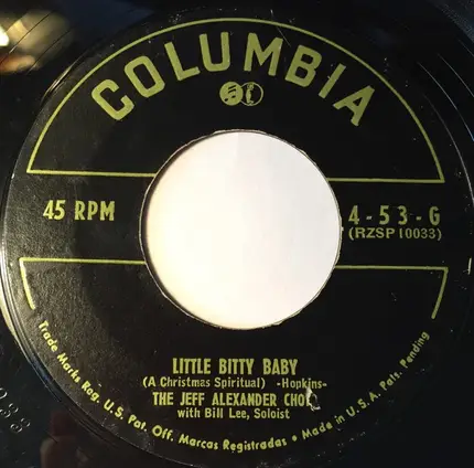 Amos 'N Andy / Jeff Alexander Choir - The Lord's Prayer / Little Bitty Baby (A Christmas Spiritual)