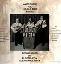 LP - Amos Chase - Amos Chase & His old Time Fiddle - signed