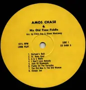 LP - Amos Chase - Amos Chase &  His old Time Fiddle - signed
