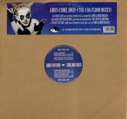 Amos - Come Away (The 4 Da Floor Mixes)