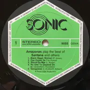 LP - Amazonas - Amazonas Play The Best Of Santana And Others