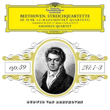 Amadeus-Quartett - Die Rasumovsky-Quartette,op.59 1-3