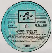 LP - Amália Rodrigues - Amalia In Italia