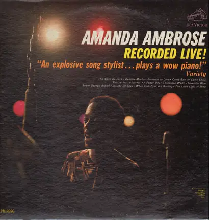 Amanda Ambrose - Amanda Ambrose Recorded Live!